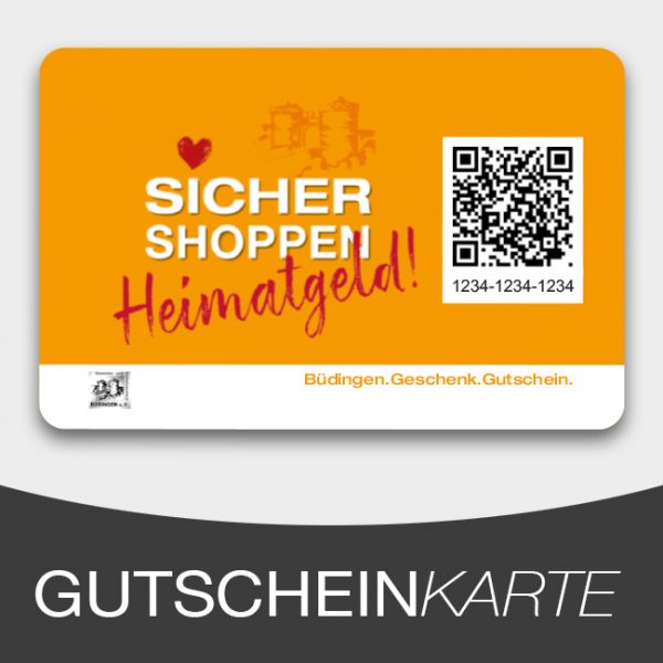 Büdingen Heimatgeld Gutscheinkarte